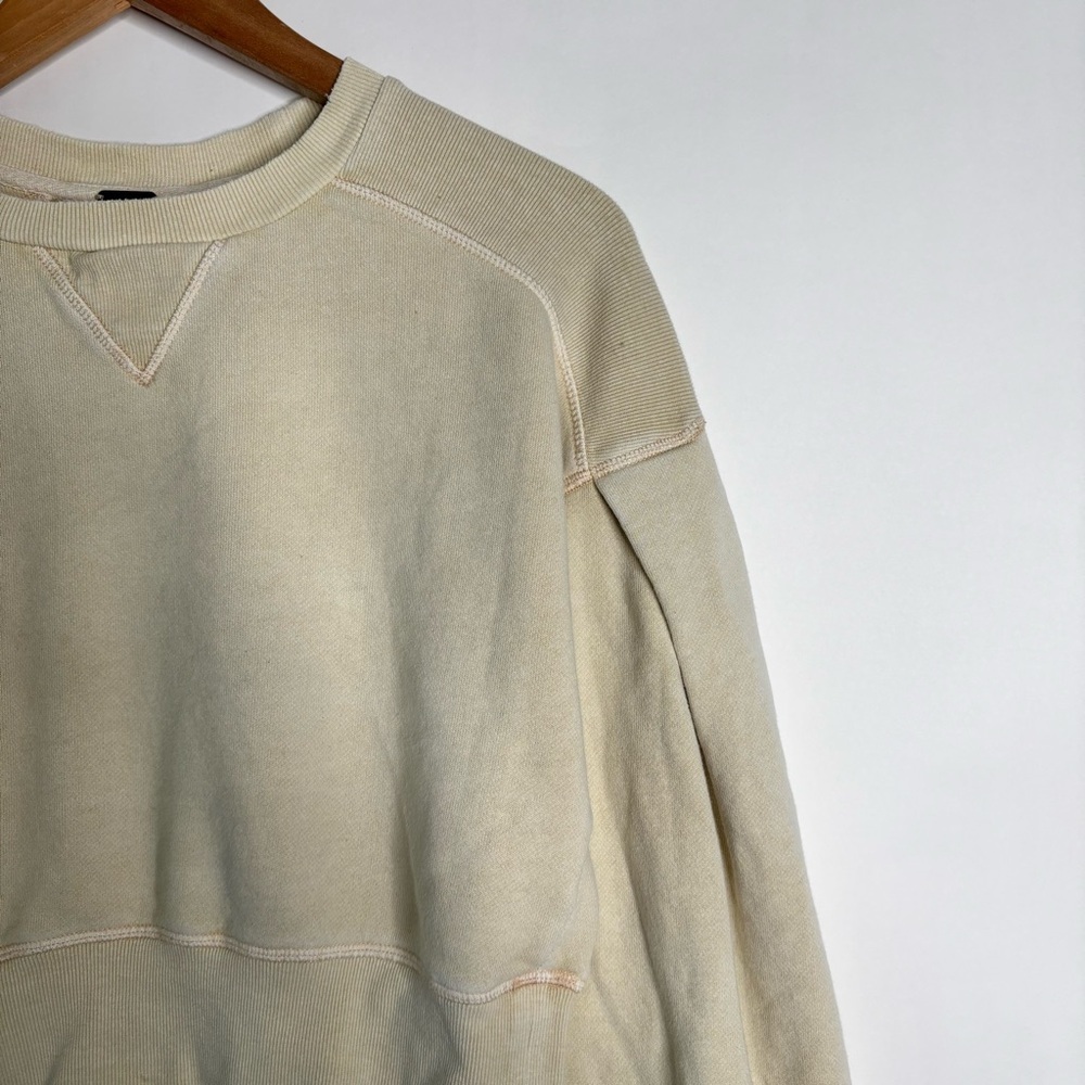 Free People Crewneck Sweater Tan size XS - Picture 2 of 8